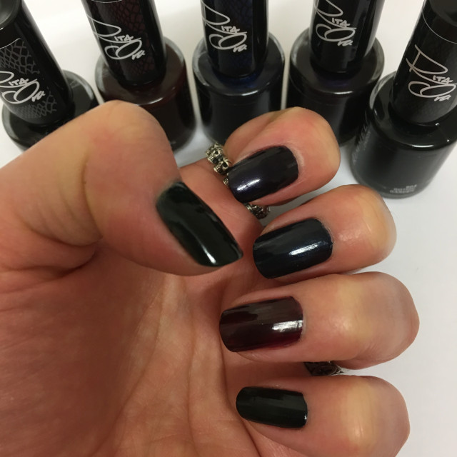 Rimmel's Rita Ora Shades of Black Nail Polish